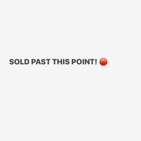 ALL ITEMS SOLD BELOW! - Picture 1 of 1